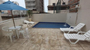 Conforto na PG: Ar Condicionado, Piscina, 3 quadras da Praia, Cama Box